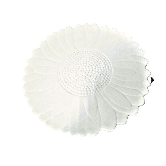 6 Pack - BISQUE IMPORTS Large Sunflower Plate  - Ready to Paint 11" - Picture 3 of 7